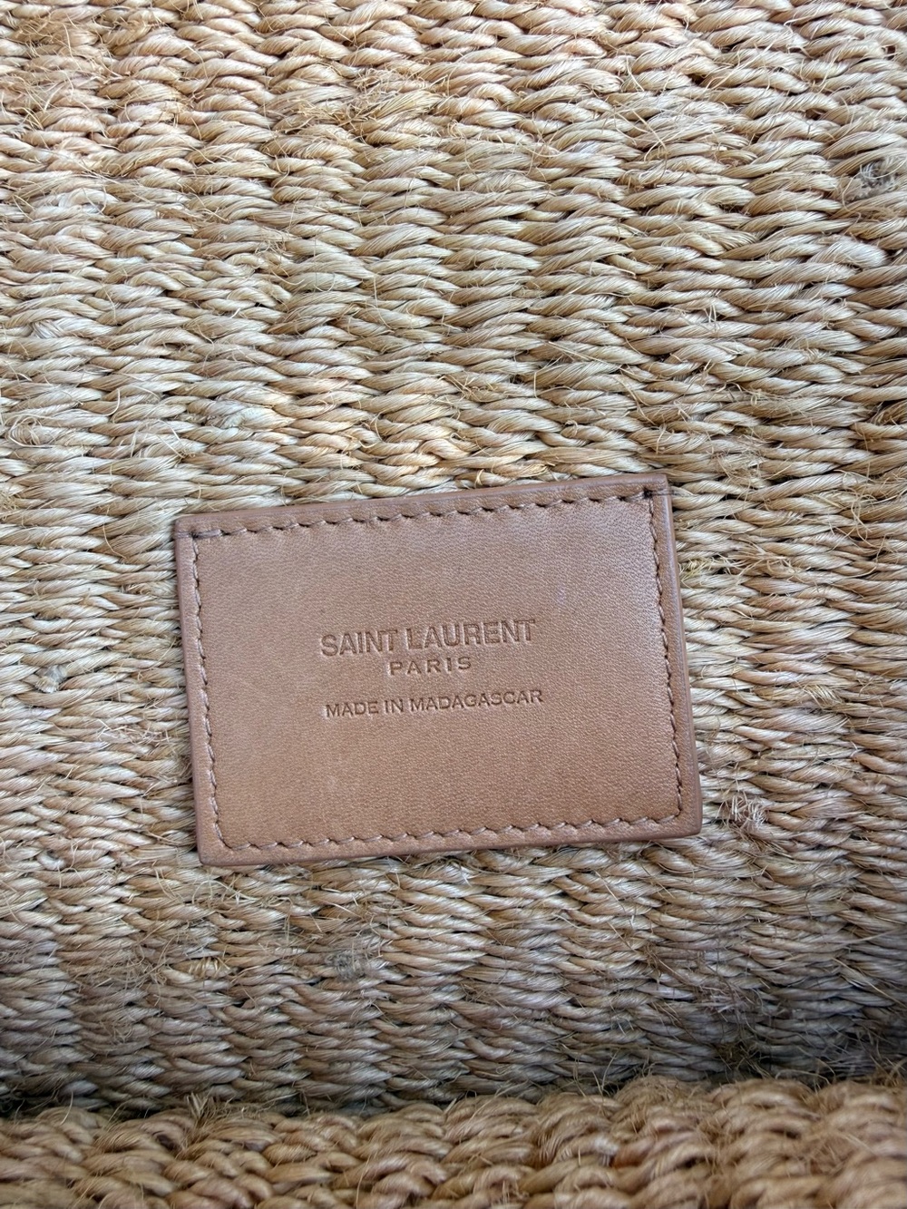 YSL Saint Laurent Raffia Bag - Picture 8 of 12